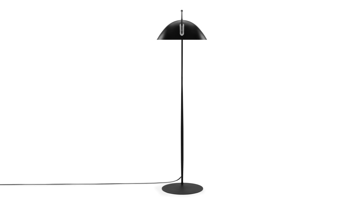  Gata Floor Lamp, Black  Gata Floor Lamp, Black image.