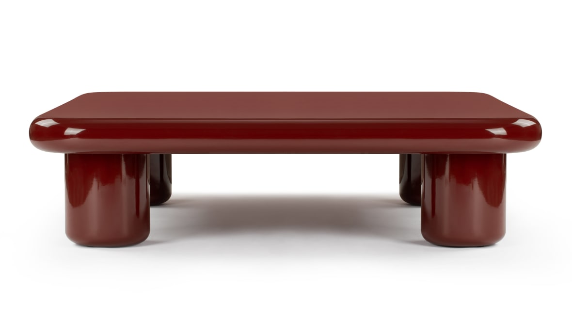  Sorrento Coffee Table, Burgundy Gloss  Sorrento Coffee Table, Burgundy Gloss image.