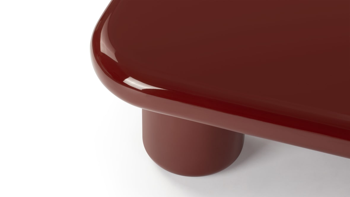  Sorrento Coffee Table, Burgundy Gloss  Sorrento Coffee Table, Burgundy Gloss image.