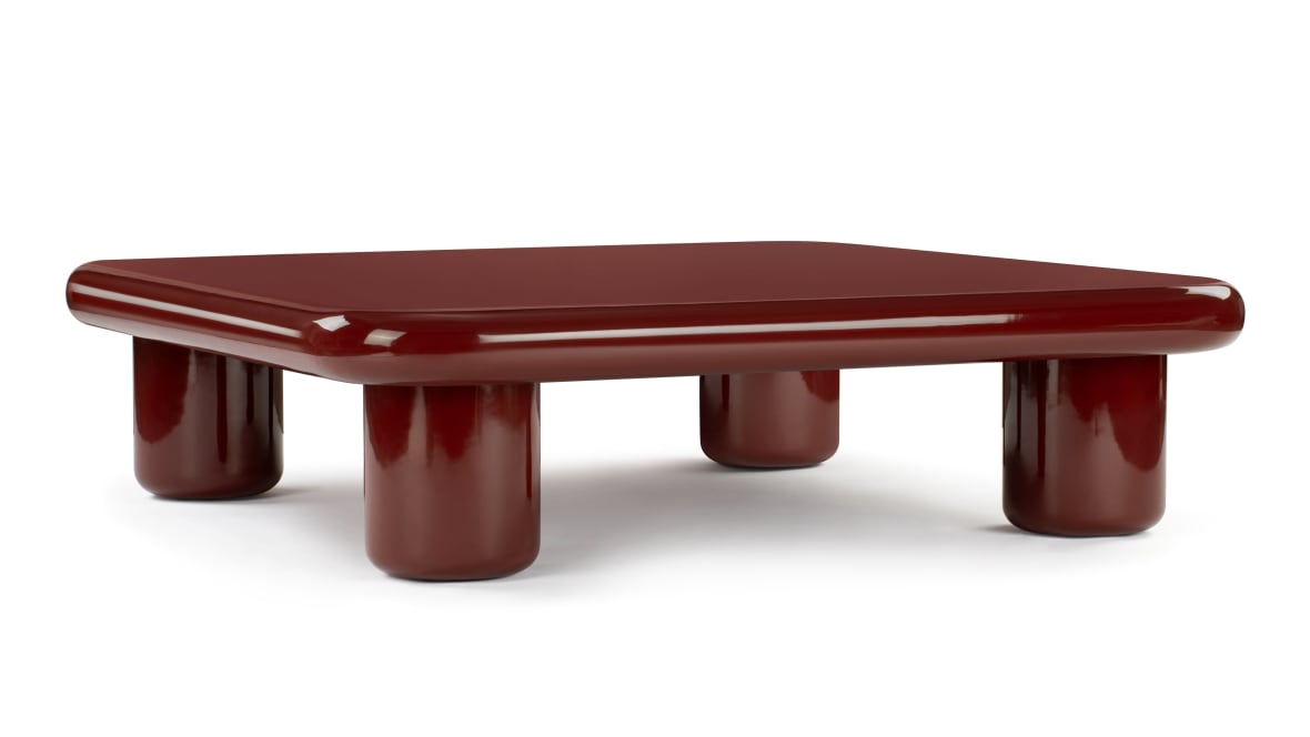  Sorrento Coffee Table, Burgundy Gloss  Sorrento Coffee Table, Burgundy Gloss image.