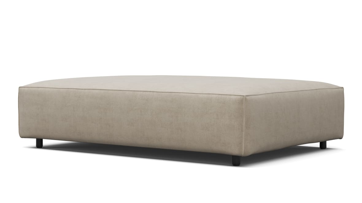  Extrasoft Sectional Module, Extra Extra Large Seat, Biscotti Brushed Weave  Extrasoft Sectional Module, Extra Extra Large Seat, Biscotti Brushed Weave image.