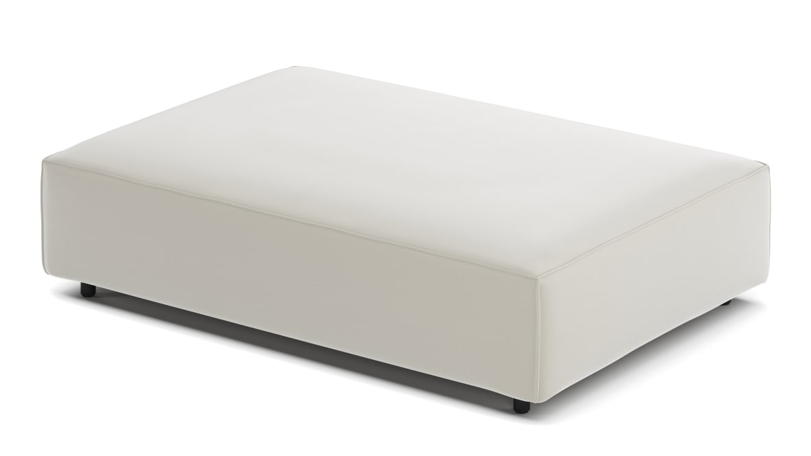  Extrasoft Sectional Module, Extra Extra Large Seat, Oatmeal Brushed Weave  Extrasoft Sectional Module, Extra Extra Large Seat, Oatmeal Brushed Weave image.