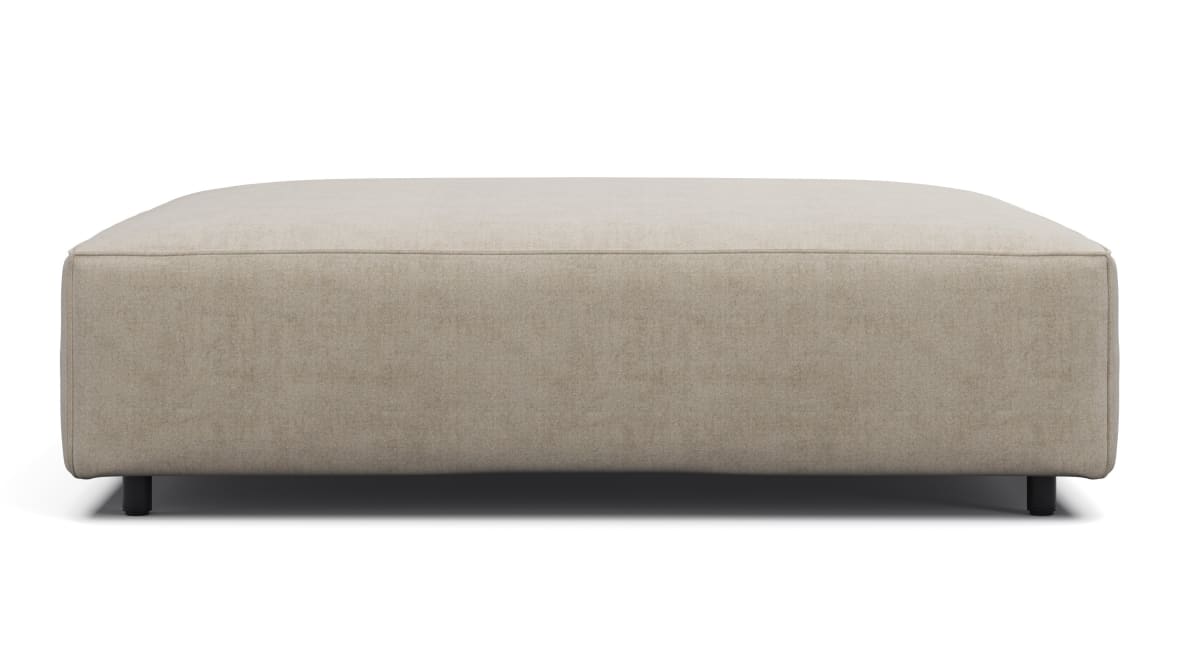  Extrasoft Sectional Module, Extra Large Seat, Biscotti Brushed Weave  Extrasoft Sectional Module, Extra Large Seat, Biscotti Brushed Weave image.