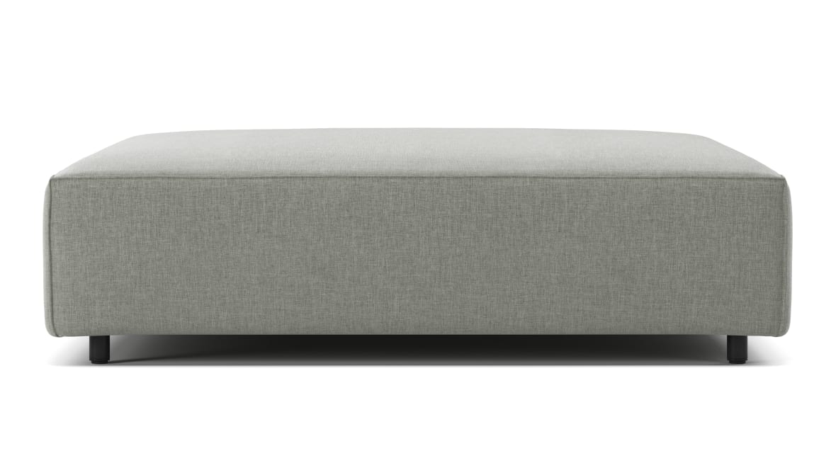 Extrasoft Sectional Module, Extra Large Seat, Soft Gray Brushed Weave Extrasoft Sectional Module, Extra Large Seat, Soft Gray Brushed Weave image.