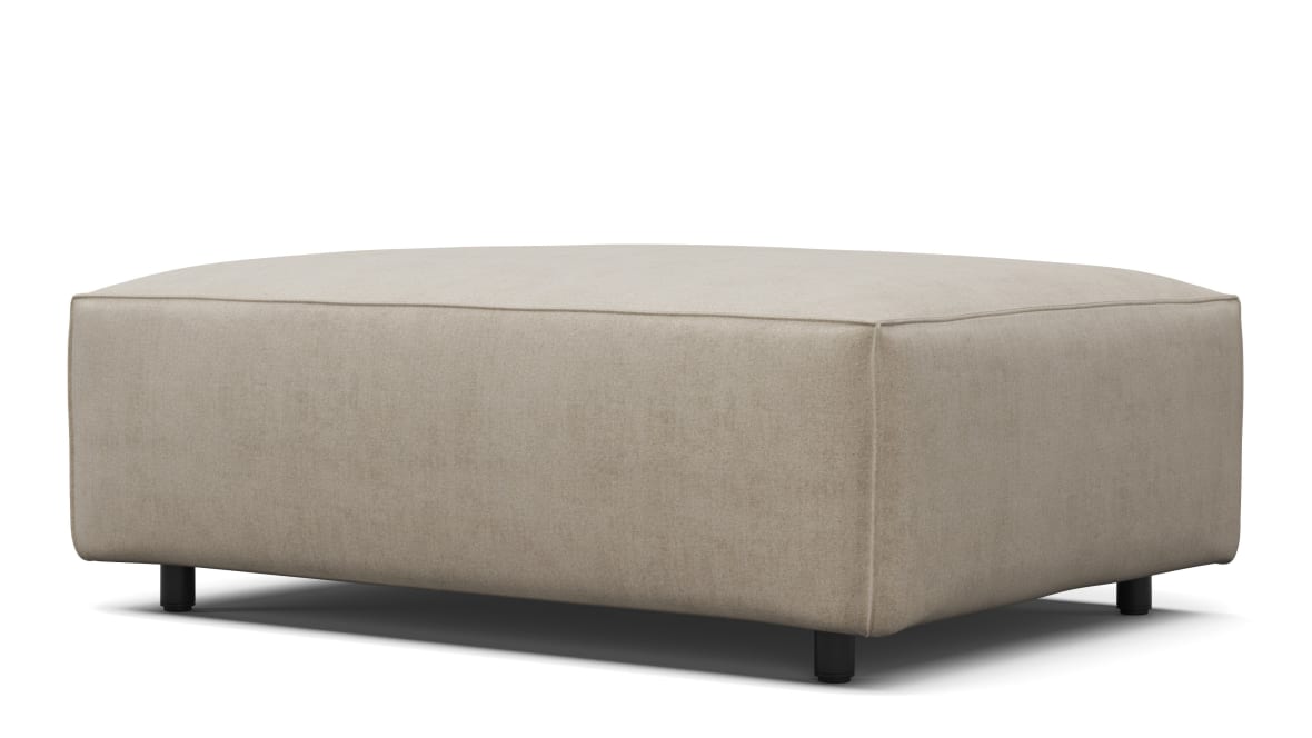  Extrasoft Sectional Module, Extra Small Seat, Biscotti Brushed Weave  Extrasoft Sectional Module, Extra Small Seat, Biscotti Brushed Weave image.