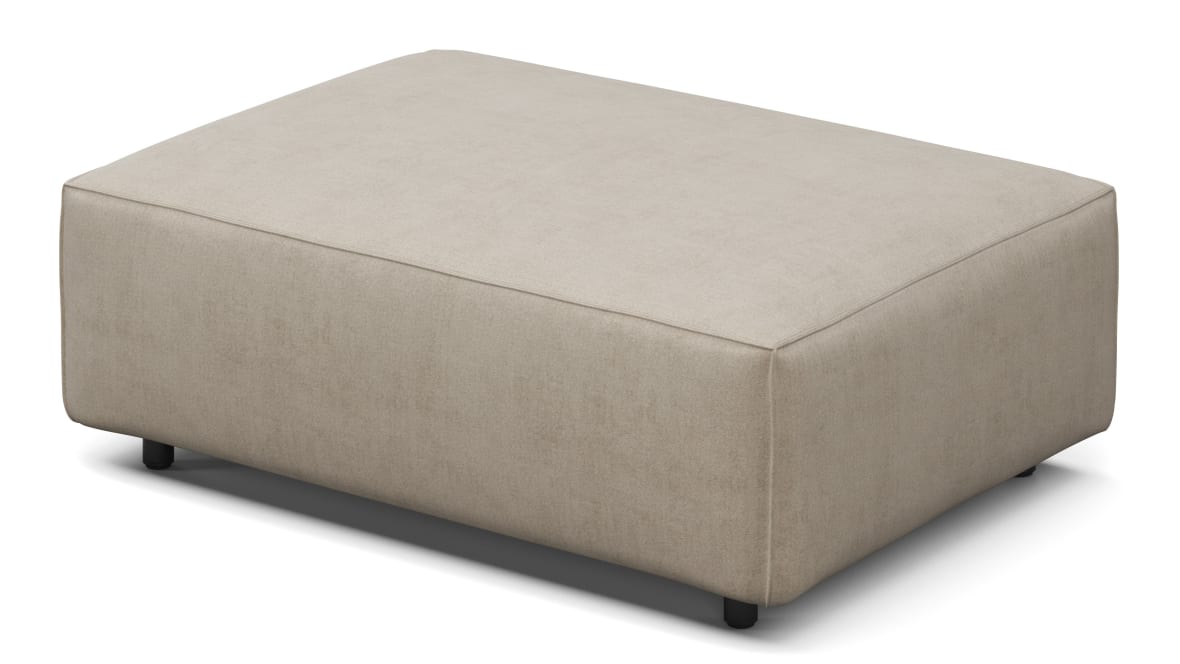  Extrasoft Sectional Module, Extra Small Seat, Biscotti Brushed Weave  Extrasoft Sectional Module, Extra Small Seat, Biscotti Brushed Weave image.