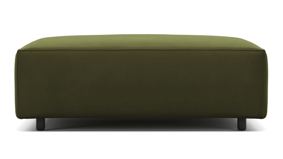 Extrasoft Sectional Module, Extra Small Seat, Spruce Luxe Velvet Extrasoft Sectional Module, Extra Small Seat, Spruce Luxe Velvet image.