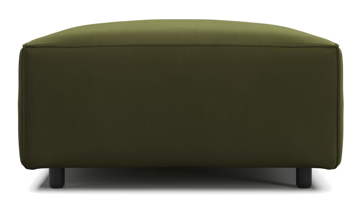 Extrasoft Sectional Module, Extra Small Seat, Spruce Luxe Velvet Extrasoft Sectional Module, Extra Small Seat, Spruce Luxe Velvet image.