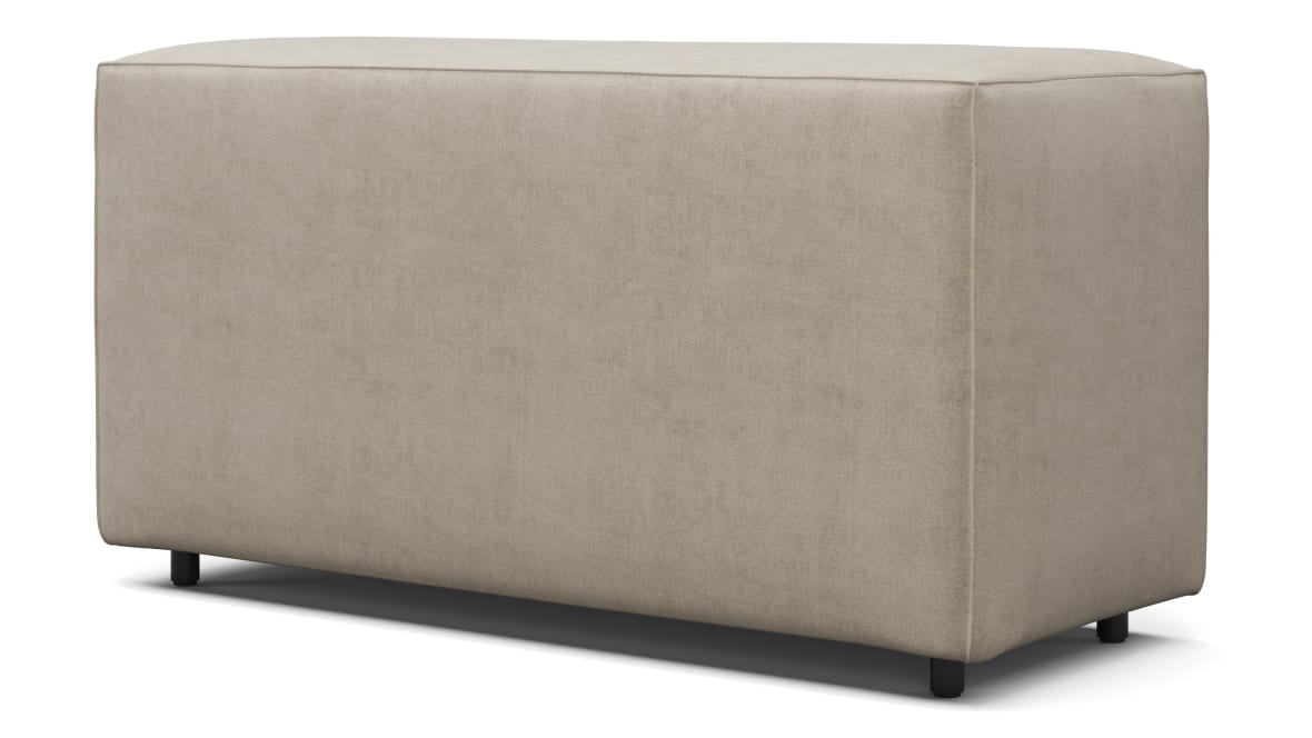 Extrasoft Sectional Module, Large Backrest, Biscotti Brushed Weave Extrasoft Sectional Module, Large Backrest, Biscotti Brushed Weave image.