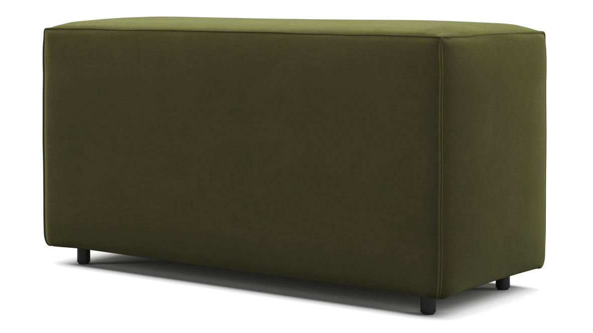 Extrasoft Sectional Module, Large Backrest, Spruce Luxe Velvet Extrasoft Sectional Module, Large Backrest, Spruce Luxe Velvet image.