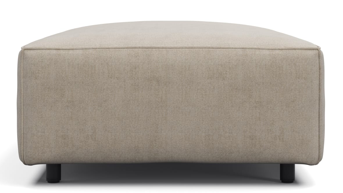 Extrasoft Sectional Module, Medium Seat, Biscotti Brushed Weave Extrasoft Sectional Module, Medium Seat, Biscotti Brushed Weave image.