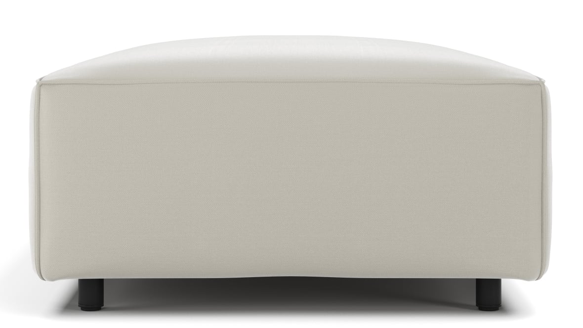  Extrasoft Sectional Module, Medium Seat, Oatmeal Brushed Weave  Extrasoft Sectional Module, Medium Seat, Oatmeal Brushed Weave image.