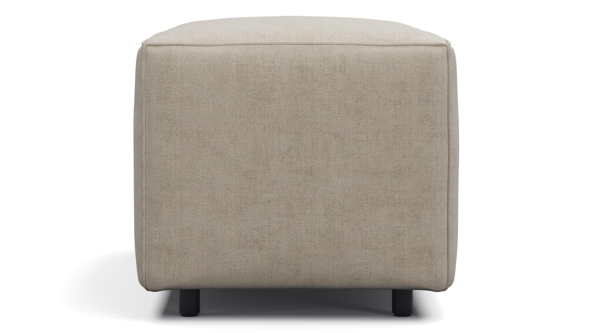Extrasoft Sectional Module, Small Armrest, Biscotti Brushed Weave Extrasoft Sectional Module, Small Armrest, Biscotti Brushed Weave image.