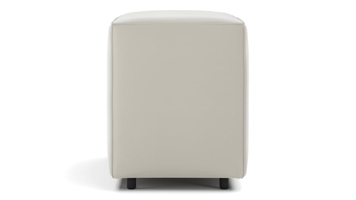 Extrasoft Sectional Module, Small Backrest, Oatmeal Brushed Weave Extrasoft Sectional Module, Small Backrest, Oatmeal Brushed Weave image.