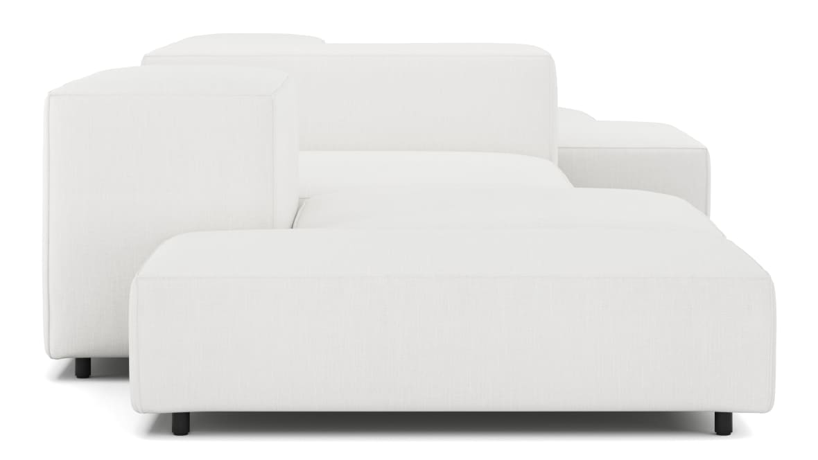  Extrasoft Sectional Sofa, Combination 2, Right, White Linen  Extrasoft Sectional Sofa, Combination 2, Right, White Linen image.