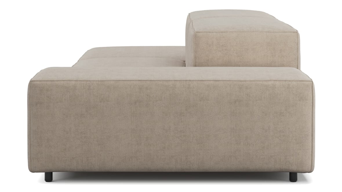  Extrasoft Sectional Sofa, Open End Sofa, Left, Biscotti Brushed Weave  Extrasoft Sectional Sofa, Open End Sofa, Left, Biscotti Brushed Weave image.