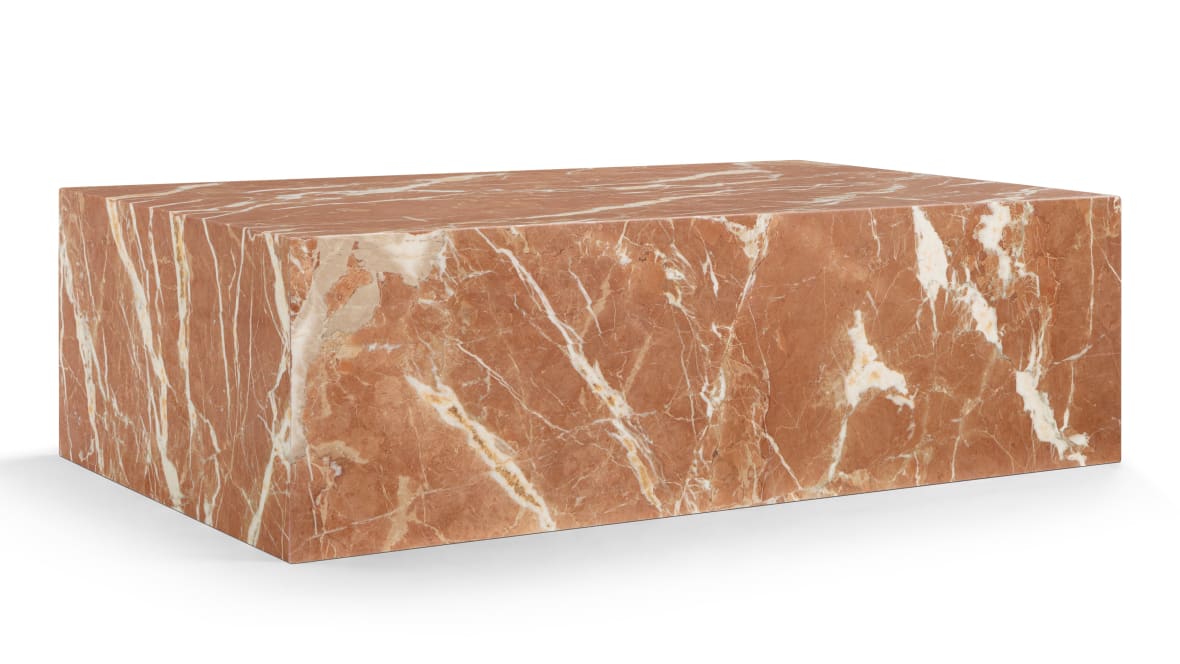 Plinth Coffee Table, Rojo Alicante Plinth Coffee Table, Rojo Alicante image.