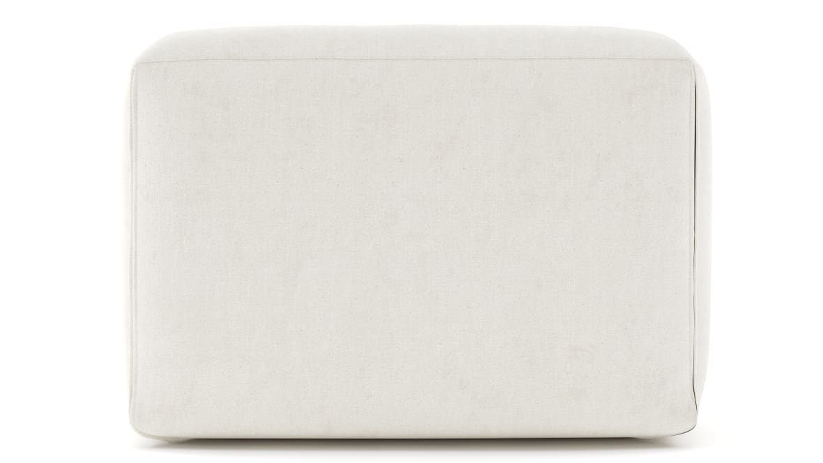 Le Mura Sectional Module, Armless Chair, Natural Linen Le Mura Sectional Module, Armless Chair, Natural Linen image.