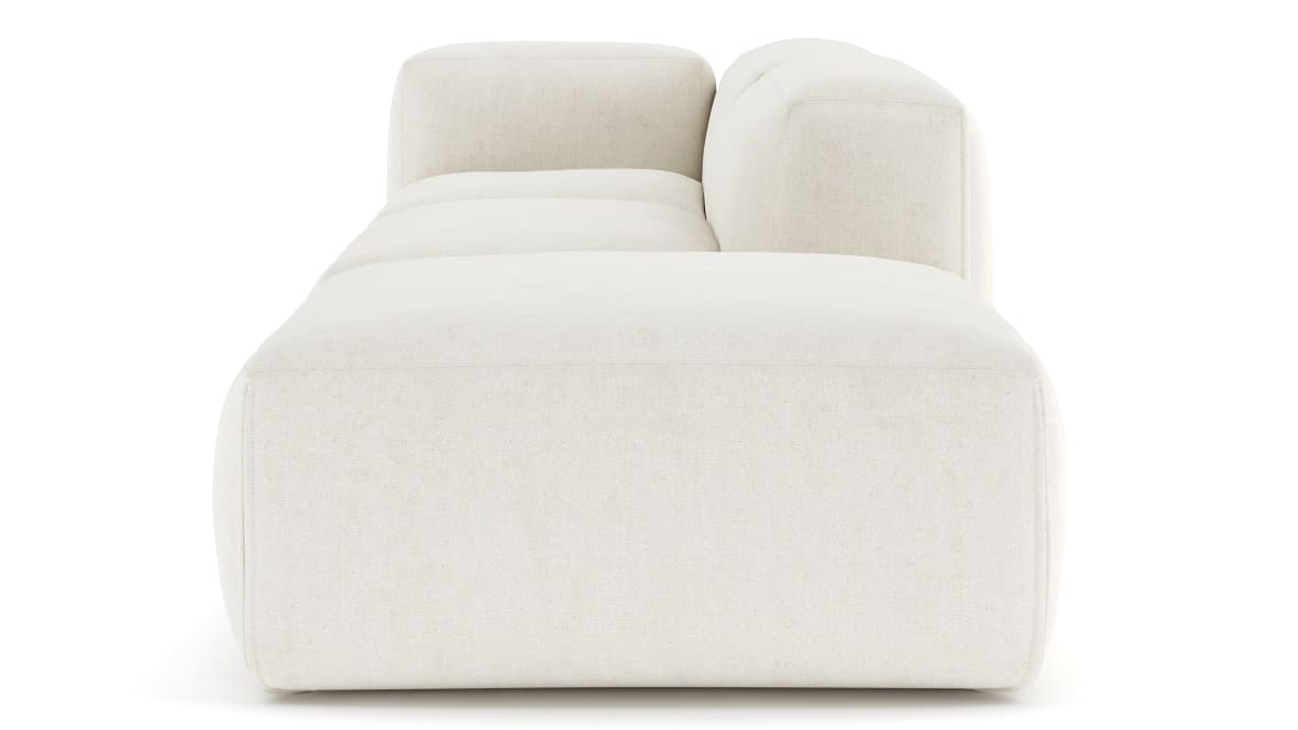 Le Mura Open End Sofa, Right, Natural Linen Le Mura Open End Sofa, Right, Natural Linen image.