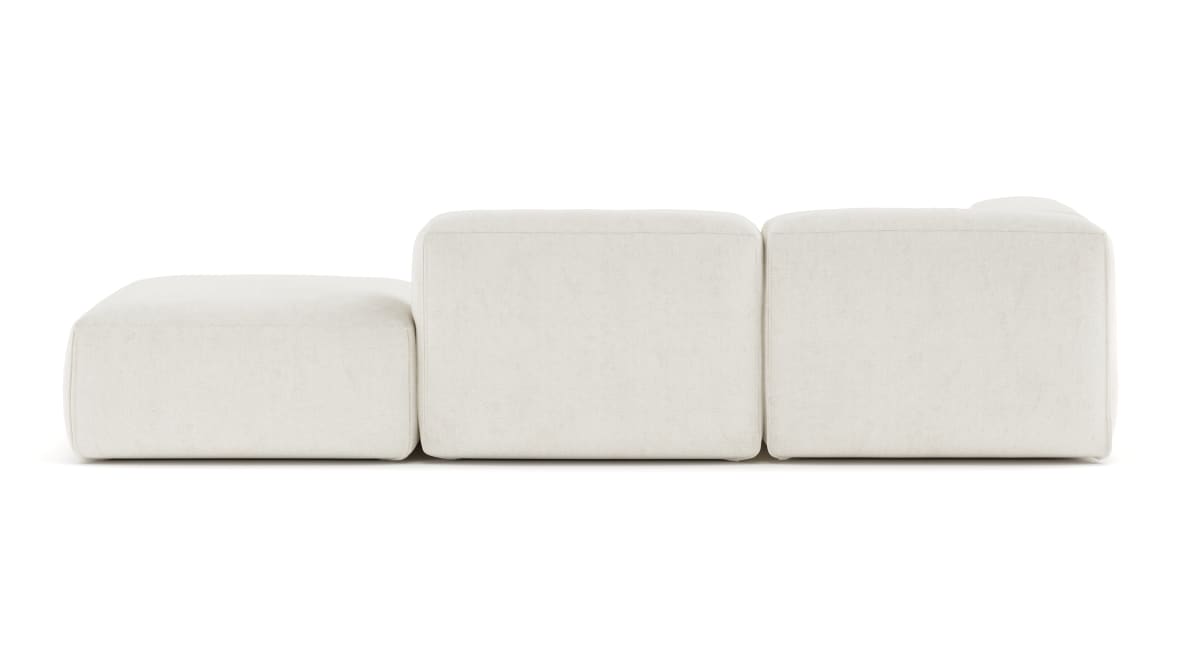 Le Mura Open End Sofa, Right, Natural Linen Le Mura Open End Sofa, Right, Natural Linen image.