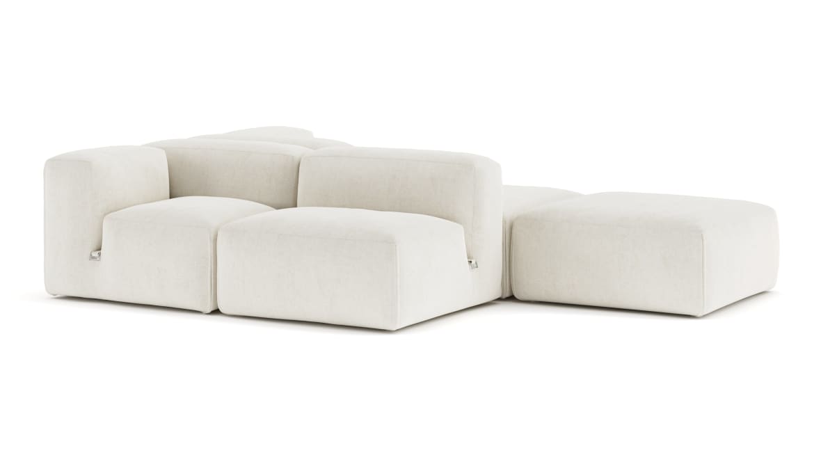  Le Mura Sectional Sofa, Dual Aspect, Right, Natural Linen  Le Mura Sectional Sofa, Dual Aspect, Right, Natural Linen image.