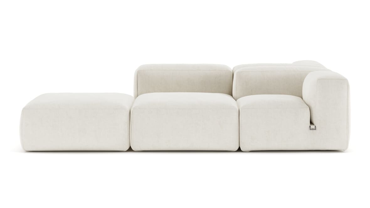  Le Mura Sectional Sofa, Dual Aspect, Right, Natural Linen  Le Mura Sectional Sofa, Dual Aspect, Right, Natural Linen image.