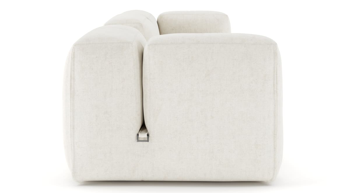  Le Mura Sectional Sofa, Four Seater, Left, Natural Linen  Le Mura Sectional Sofa, Four Seater, Left, Natural Linen image.
