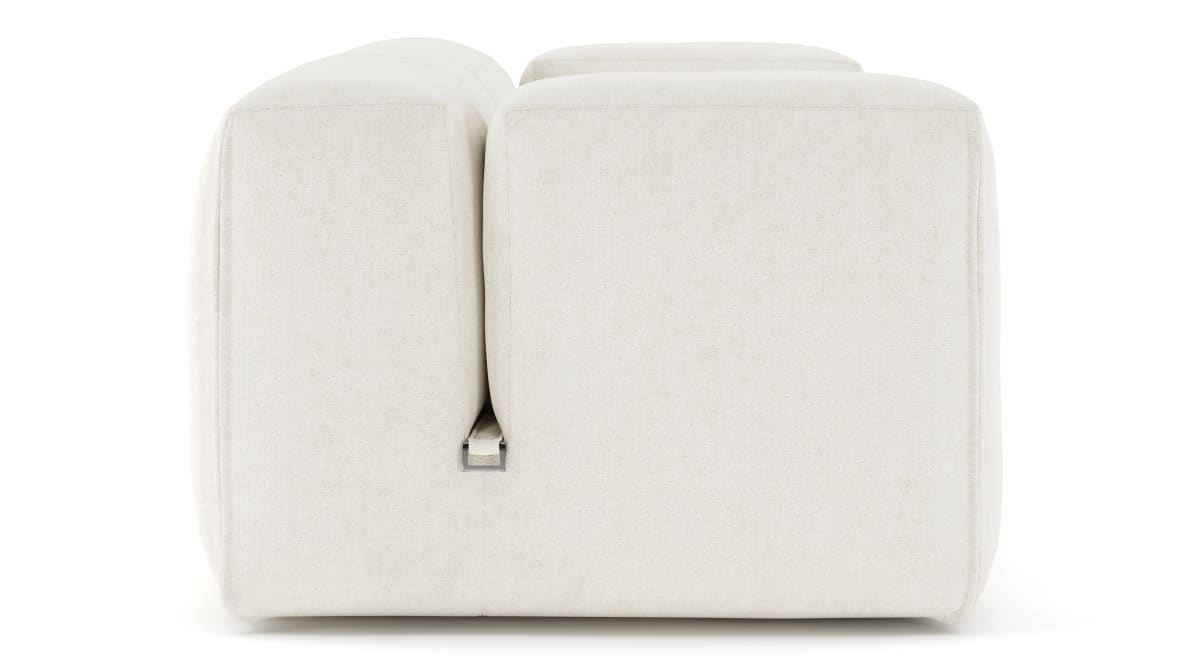 Le Mura Two Seater Sofa, Natural Linen Le Mura Two Seater Sofa, Natural Linen image.