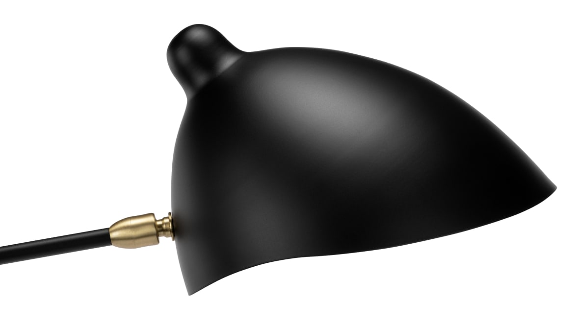  Mouille Single Floor Lamp, Black  Mouille Single Floor Lamp, Black image.