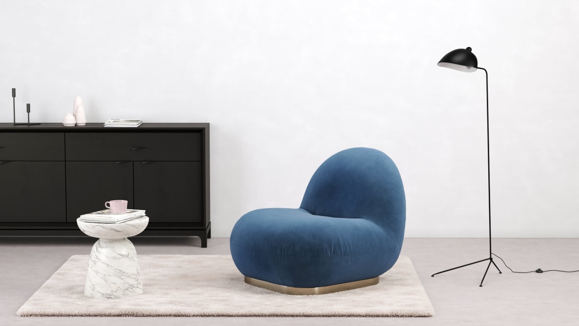  Mouille Single Floor Lamp, Black  Mouille Single Floor Lamp, Black image.