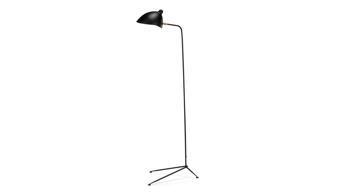  Mouille Single Floor Lamp, Black  Mouille Single Floor Lamp, Black image.