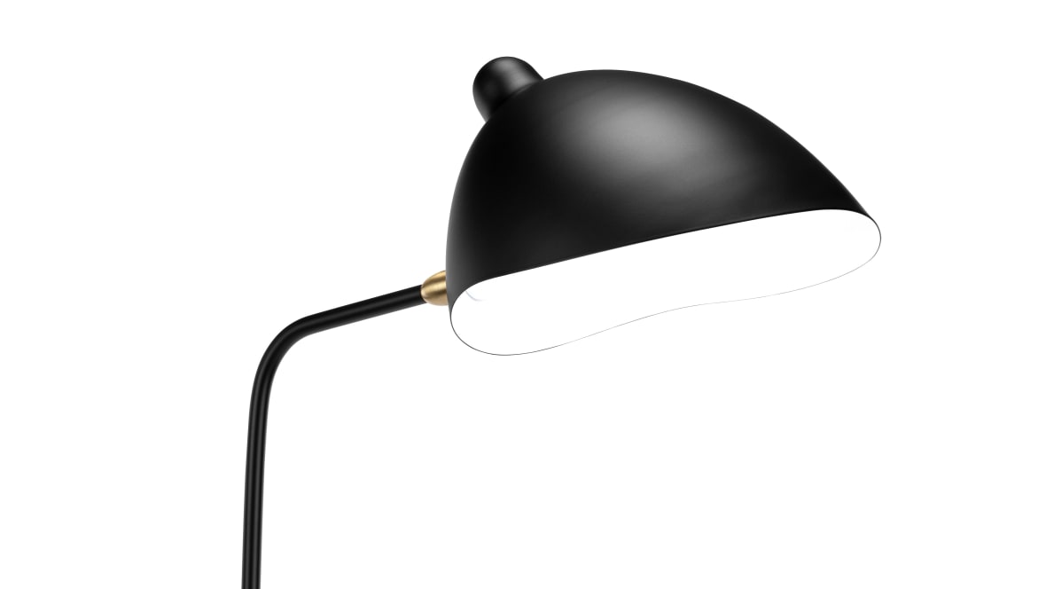  Mouille Single Floor Lamp, Black  Mouille Single Floor Lamp, Black image.