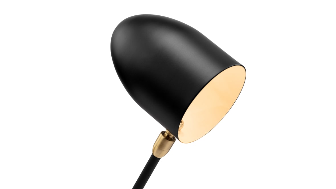 Mouille Table Lamp, Black Mouille Table Lamp, Black image.