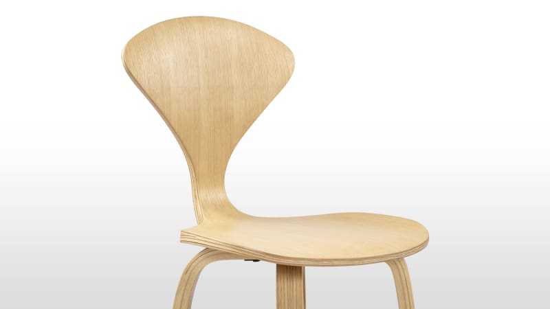 Norman Bar Stool, Oak, 75cm Seat Height