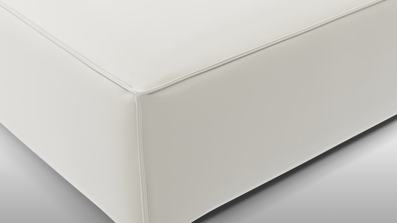 Extrasoft Sectional Module, Large Seat, Oatmeal Brushed Weave