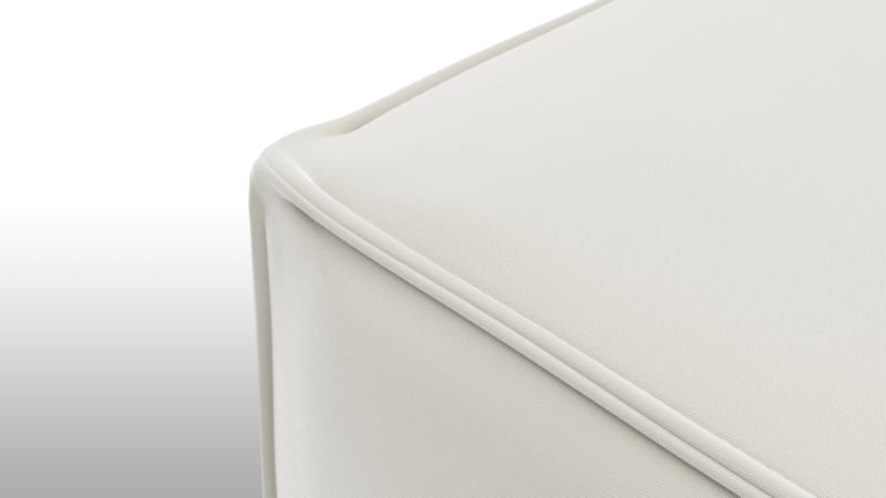 Extrasoft Sectional Module, Large Seat, Oatmeal Brushed Weave