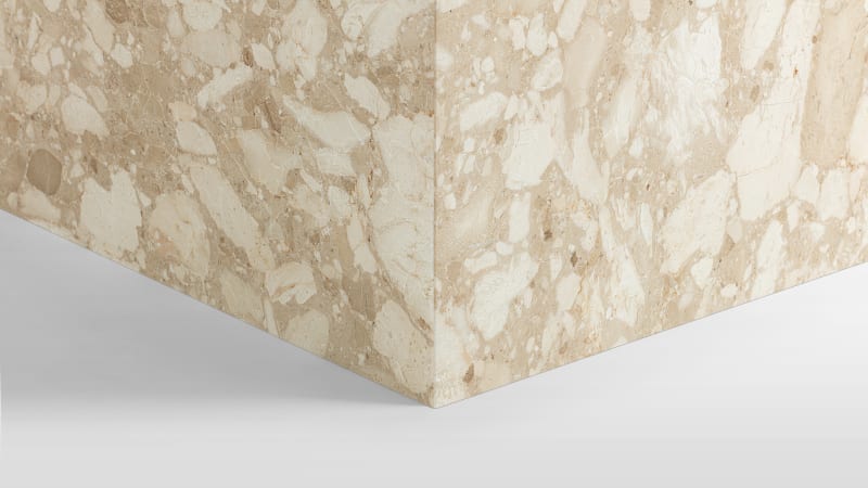 Plinth Coffee Table, Kunis Breccia