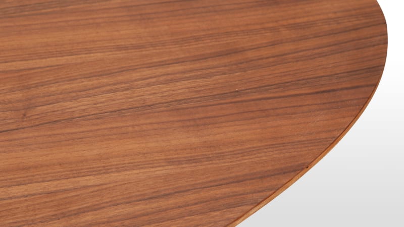 Norman Oval Dining Table, Walnut