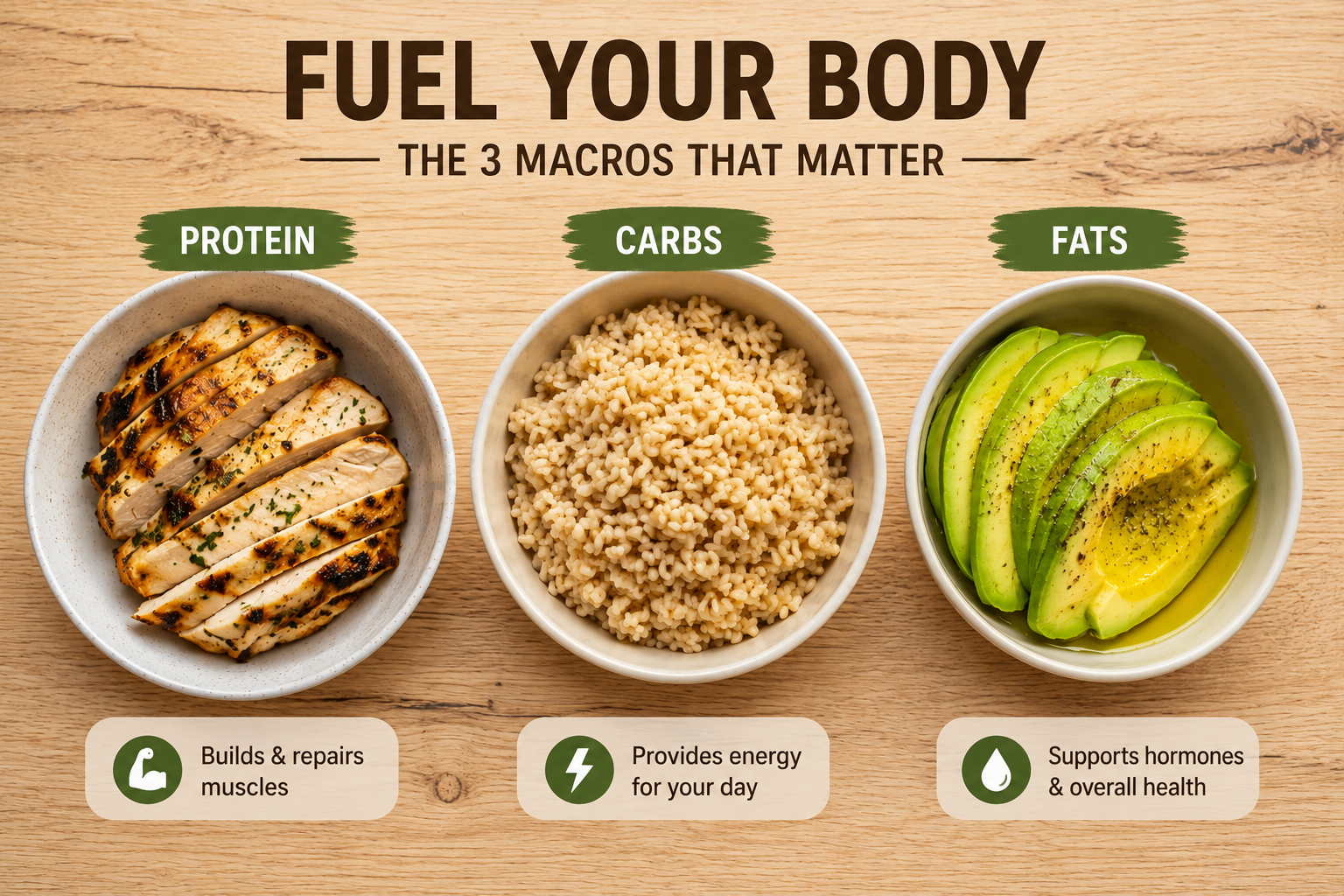 Macros Explained: How Much Protein, Carbs, and Fat Should You Eat?