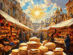 Музейное занятие "Веселая масленица - проказница"
