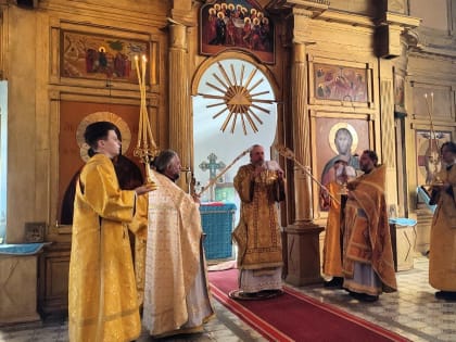 Празднование зачатия Пророка Иоанна в Писцово