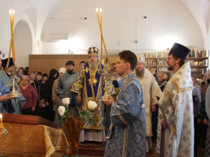 Праздник Сретения Господня в храме святого благоверного великого князя Александра Невского г. Шуя