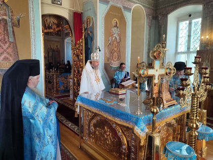Празднование Грузинской иконы Божией матери в монастыре Дунинолова