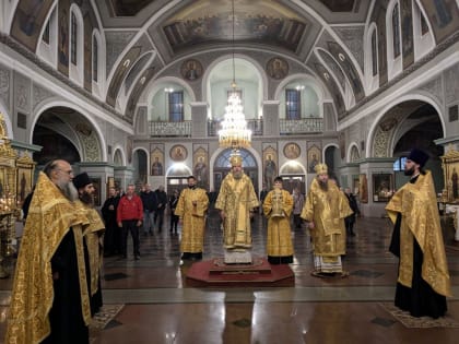 Всенощное бдение в Шуе