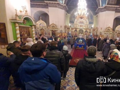 Кинешемцы празднуют Рождество Христово