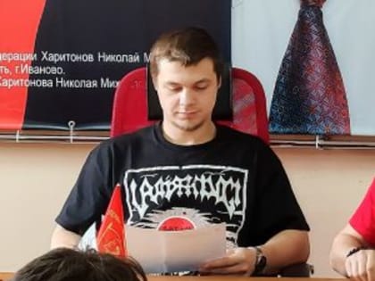 ПРЕДСТАВИТЕЛЬ КОМСОМОЛА ВОШЁЛ В СОСТАВ МОЛОДЁЖНОГО ПАРЛАМЕНТА