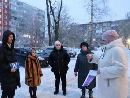 В преддверии весны депутаты проводят встречи на округах по вопросам благоустройства