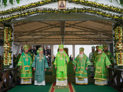 Первосвятительское слово патриарха Московского и всея Руси Кирилла в день памяти преподобного Сергия Радонежского