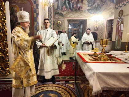 Епископ Шуйский и Тейковский Иоанн совершил  череду рождественских богослужений в Воскресенском кафедральном соборе в г. Шуе