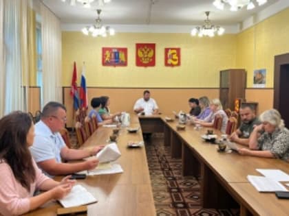 Вичуга: Встреча представителей администрации и военного комиссариата